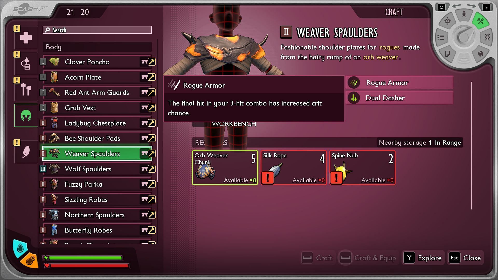 Rouge armor (Image via Xbox Game Studios)
